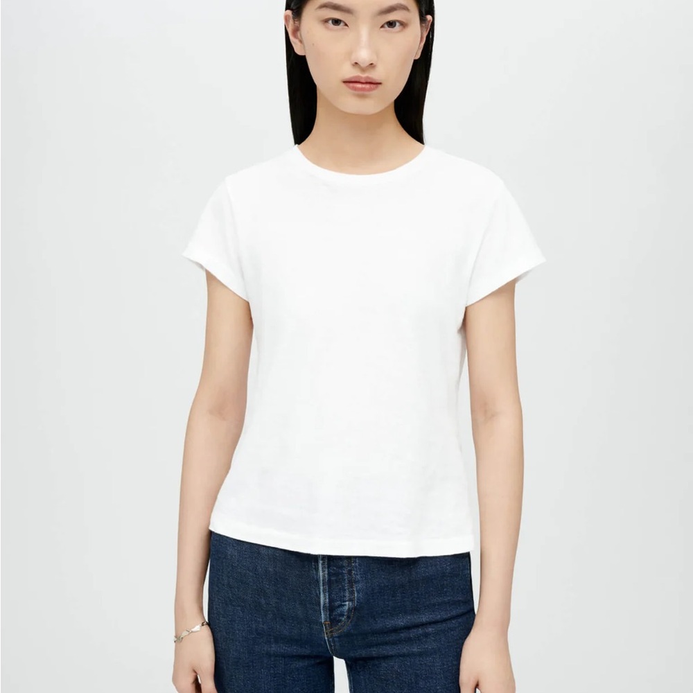 Redone 1960s slim tee white nwt netaporter large - Picture 2 of 8